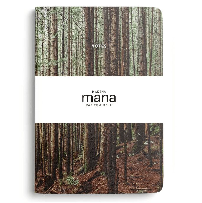Notizbuch "Wald" von Makena mana