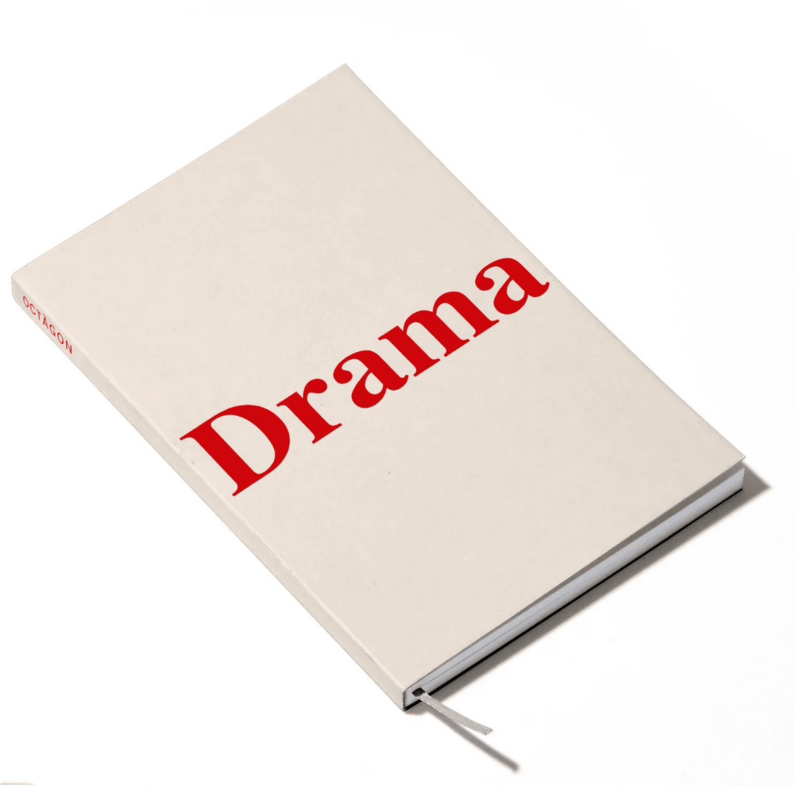 "Drama" sandfarbenes Notizbuch für Bullet Journaling von Octagon - punktiert, nummeriert mit Indexseiten, ähnlich DIN A5