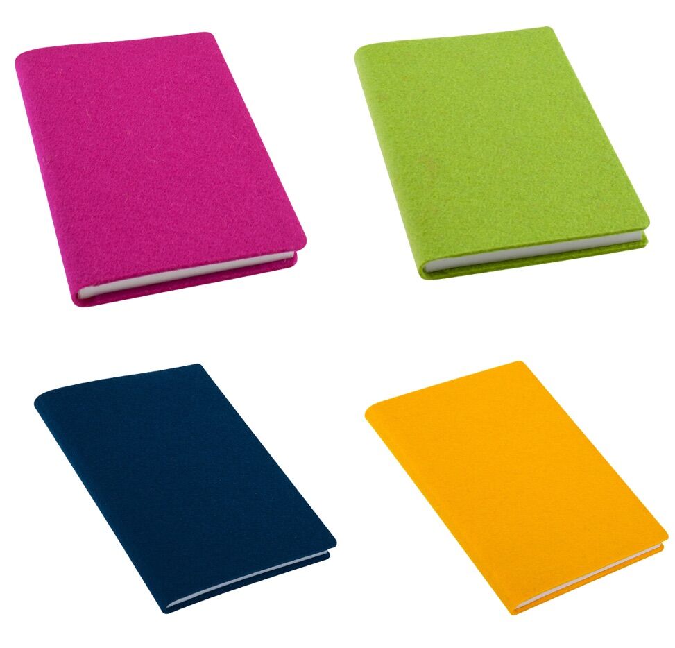FilzIT Notizbuch mit Cover aus Filz von Goldbuch