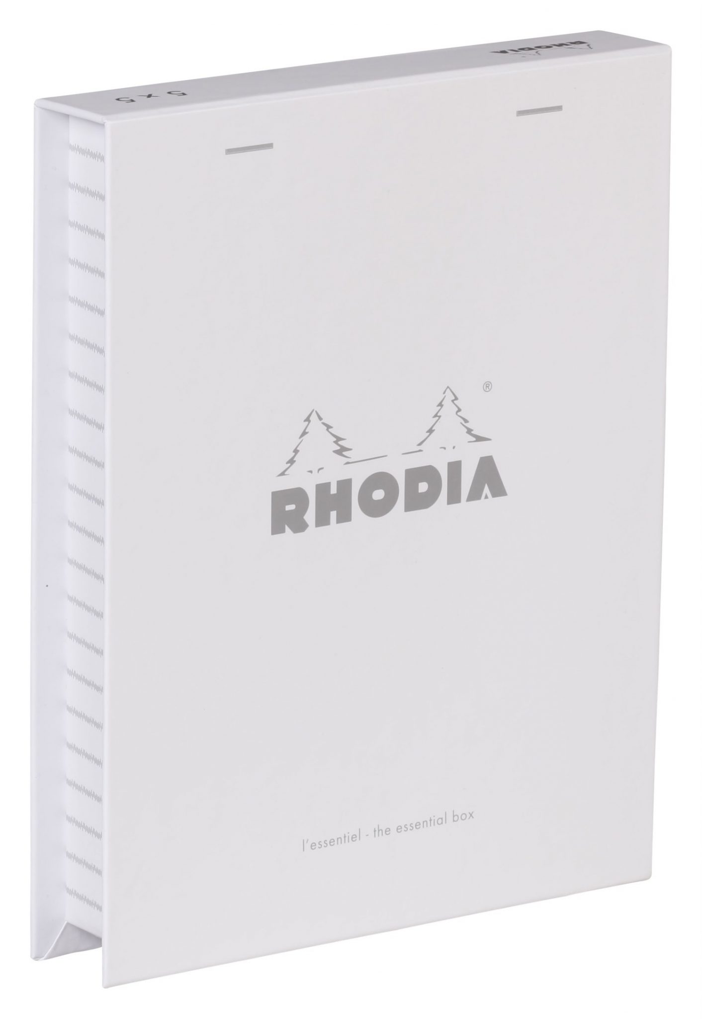 Rhodia Geschenkbox Essential Box in Weiss mit 4 Blöcken kariert und 2 Bleistiften - ideal zum Verschenken – Bild 2