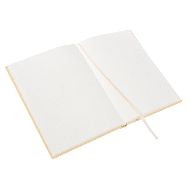 Goldbuch hochwertige Notizbuchserie "Wortreich" - 2er Set - Punktkariert - Einband Leinenstruktur mit Goldprägung – Bild 2