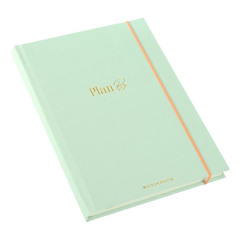 Goldbuch hochwertige Notizbuchserie "Wortreich" - 2er Set - Punktkariert - Einband Leinenstruktur mit Goldprägung – Bild 14