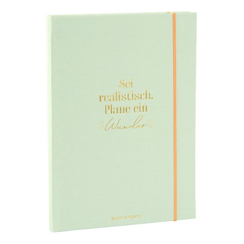 Goldbuch hochwertige Notizbuchserie "Wortreich" - 2er Set - Punktkariert - Einband Leinenstruktur mit Goldprägung – Bild 13