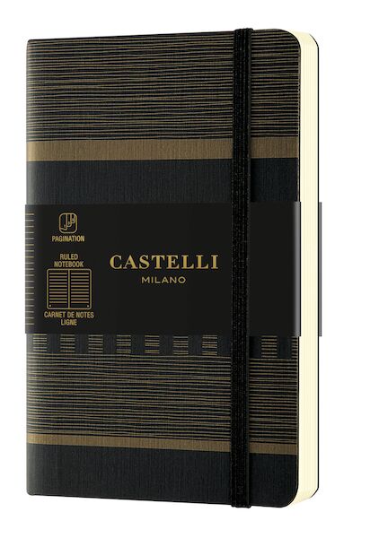 Notizbuch TATAMI von Castelli liniert DIN A6 cremefarbenes Papier mit Index und Seitenzahlen – Bild 11