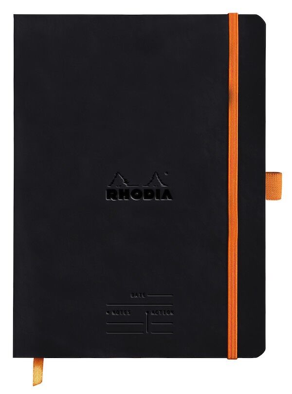 Rhodia Meeting Book A5+ liniert mit Date, Notes, Action Einteilung – Bild 8