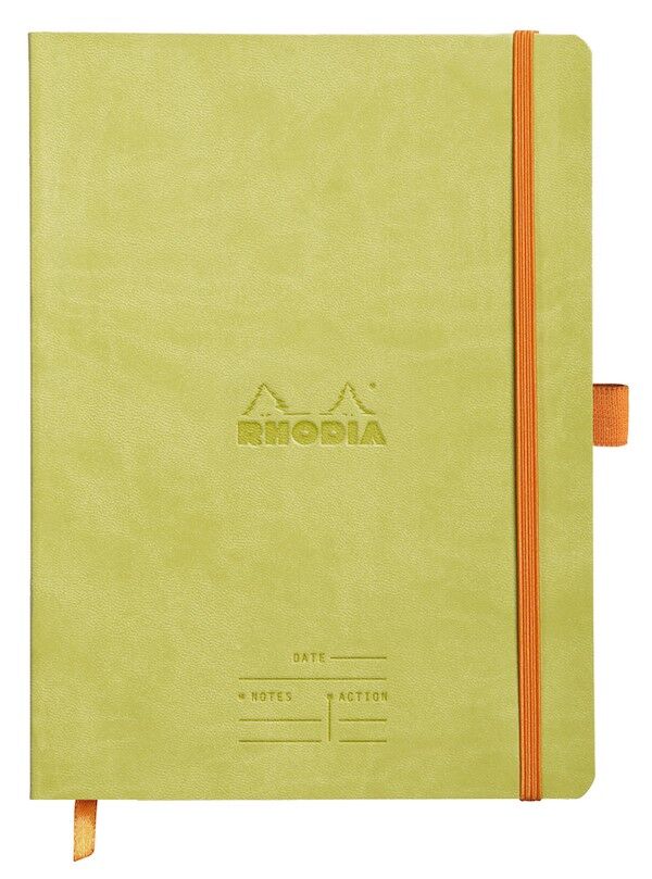 Rhodia Meeting Book A5+ liniert mit Date, Notes, Action Einteilung – Bild 7