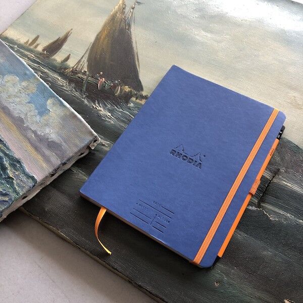 Rhodia Meeting Book A5+ liniert mit Date, Notes, Action Einteilung – Bild 4