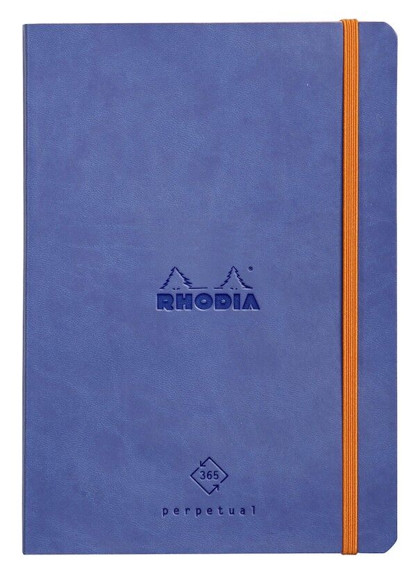 Rhodia Perpetual undatierter Planer A5 punktkariert mit Index, Kalender und Wochenplan – Bild 6