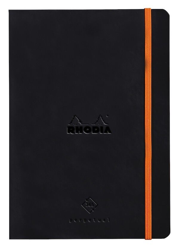 Rhodia Perpetual undatierter Planer A5 punktkariert mit Index, Kalender und Wochenplan – Bild 8