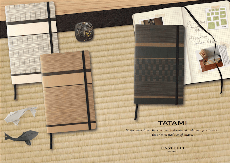 Notizbuch TATAMI von Castelli liniert DIN A6 cremefarbenes Papier mit Index und Seitenzahlen – Bild 10