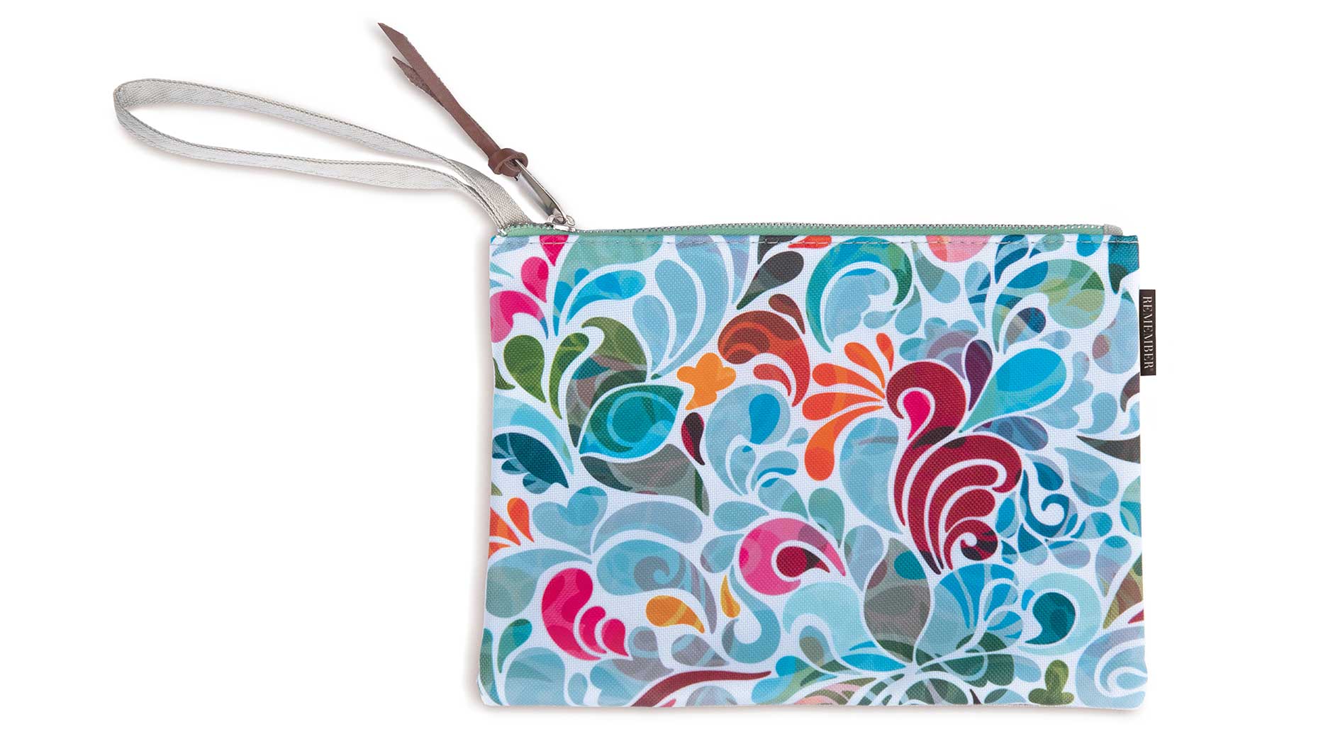 Remember Pouch "Florina" - flache Tasche - Kosmetiktasche - Mäppchen – Bild 3