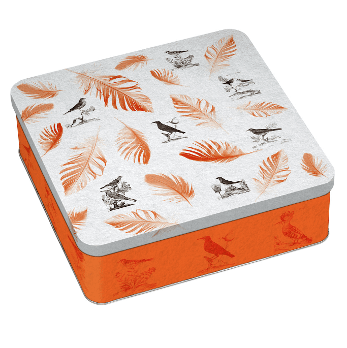 Schatzdose  - Geschenkdose von  Gerstenberg - farbig bedruckte Metalldose