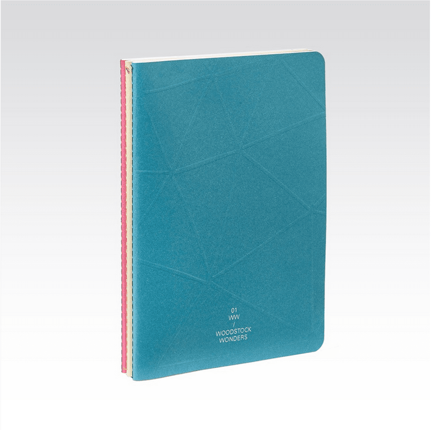 Woodstock Bouquet Rough ist ein Set aus 3 Notizbüchern mit verschiedenen Papiersorten von FABRIANO boutique – Bild 3