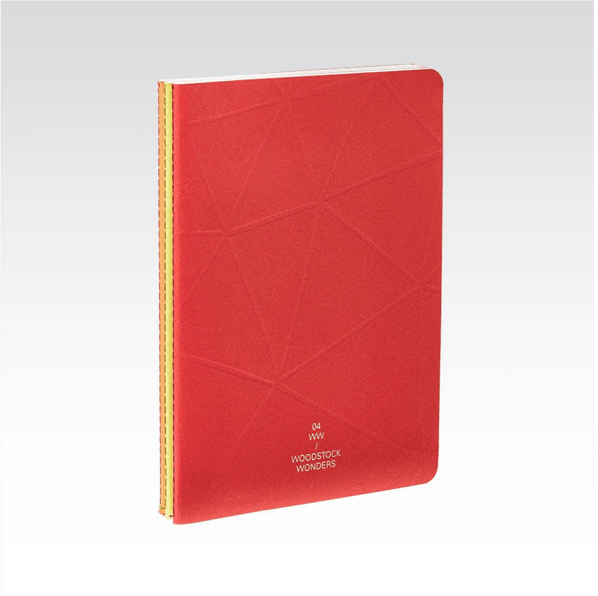 Woodstock Bouquet Smooth ist ein Set aus 3 Notizbüchern mit verschiedenen Papiersorten von FABRIANO boutique – Bild 3