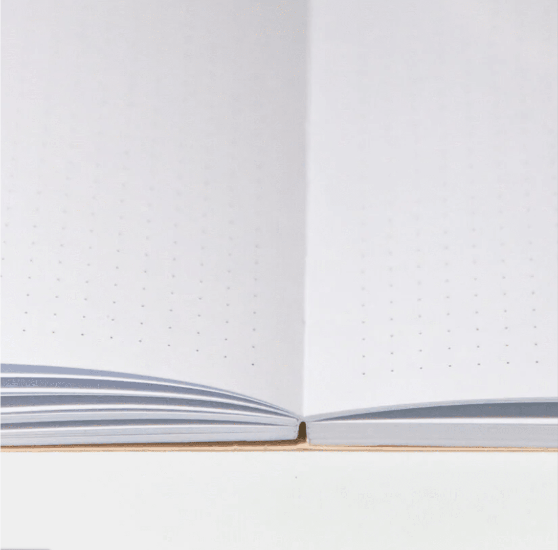 "Drama" sandfarbenes Notizbuch für Bullet Journaling von Octagon - punktiert, nummeriert mit Indexseiten, ähnlich DIN A5 – Bild 4