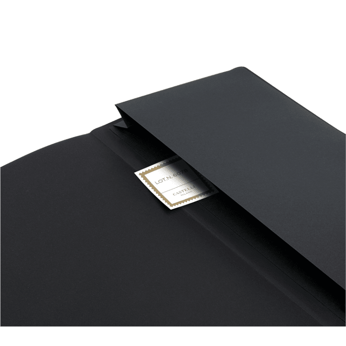 Design Notizbuch SNAKES A5 - liniert - nummerierte Seiten, Index, cremfarbenes Papier aus der Serie ORO GOLD von Castelli – Bild 5