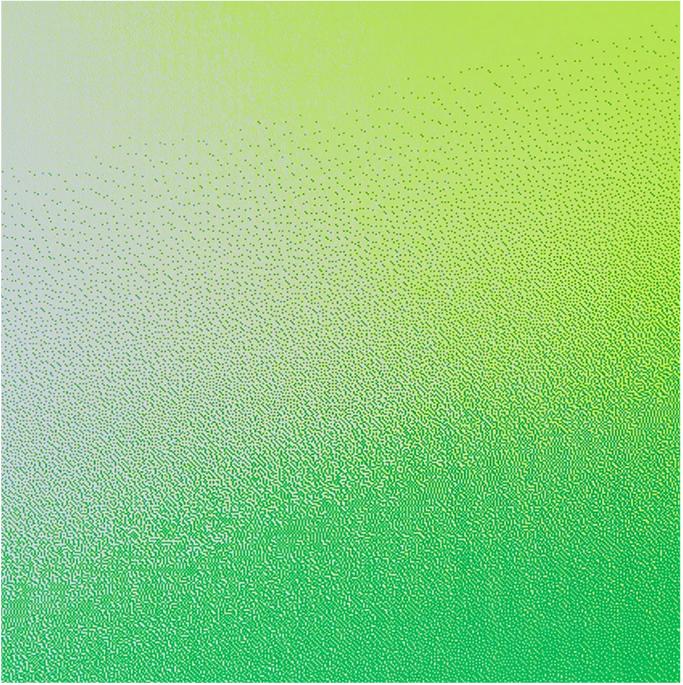 NUUNA Notizbuch GRAPHIC L Light Fresh - Colour Clash Gelb Grün - punktkariert - dot grid – Bild 5